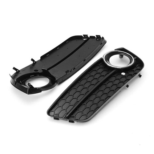 Paire De Grilles De Phares Antibrouillard Pour Voiture Pour Audi A5 2008-2011 - Picture 5 of 14