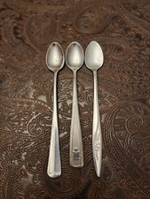3 Vintage Stainless Baby Spoons. Infant, Toddler, Child. Multiple Brands.
