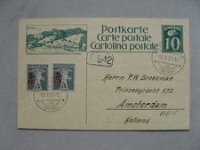 SWITZERLAND, ill. prestamped PC 1982, slogan canc. store poisonous products save
