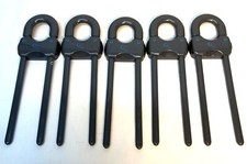 Qt Baby Cabinet Locks Child Safety Latches 5 Pack Adjustable Strap Security