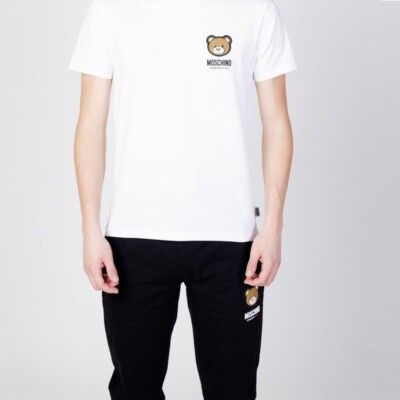 【送料&関税込】Moschino Embroidery T-shirt T-shirt Goose Embroidery | Moschino