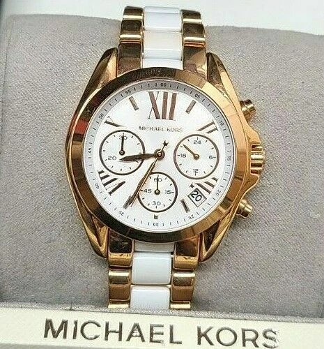 Orologio Michael Kors Cronografo Donna Mini Bradshaw Tono Oro Rosa MK5907