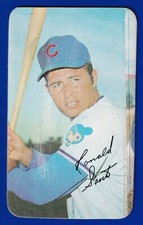 RON SANTO cubs 1970 TOPPS SUPER #21 NO CREASES