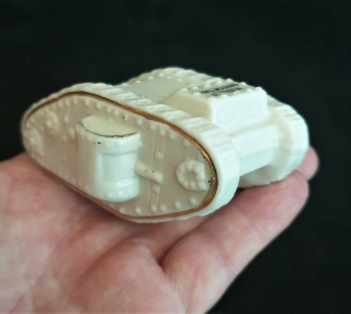 WW1 British Ceramic Crested China MK IV Tank by Willow Art with Brighton Crest - Picture 10 of 12