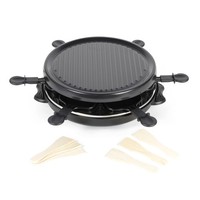 Raclette Grill Electric Non-Stick 6 Person Indoor Griddle Plate Giles & Posner