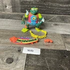 Vintage TMNT Ninja Turtles Figure Mike The Sewer Surfer 1990 Complete