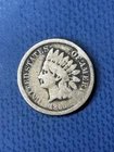 1860 Indian Head Cent Good Condition Semi Key Date Exact Coin Imaged #H99