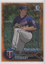 2016 Bowman Chrome Prospects Orange Shimmer Refractor Kohl Stewart #BCP237 3pb