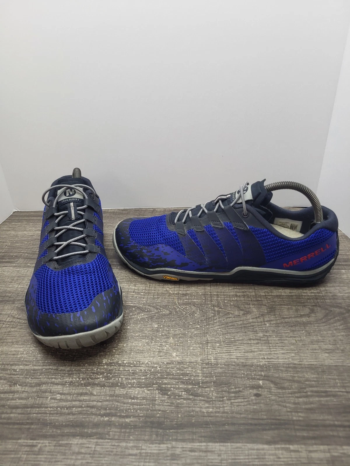 Merrell Trail Glove 5 Shoes Mens Size 9 Blue Running Training J84811