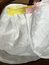 Lot of 3 XL Bird Cage Seed Catcher   As-Is Defective   80  Circumference Budgie