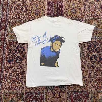 トップス 2 pcs of Brockhampton tee Rare Brockhampton Its A Thug Life Iridescence Tour Merch White T