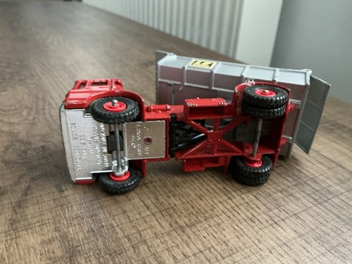 Matchbox King Size No. K-4 Leyland Tipper truck lorry Red LE Transport GC UB (s - Picture 11 of 14