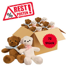 Super softer B&auml;r aus Pl&uuml;sch, 25 cm / 1 Karton!!! 72 St&uuml;ck!!! POSTEN
