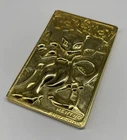 Pokemon 23k Gold Plated Mewtwo Trading Card 1999 Collectable Vintage