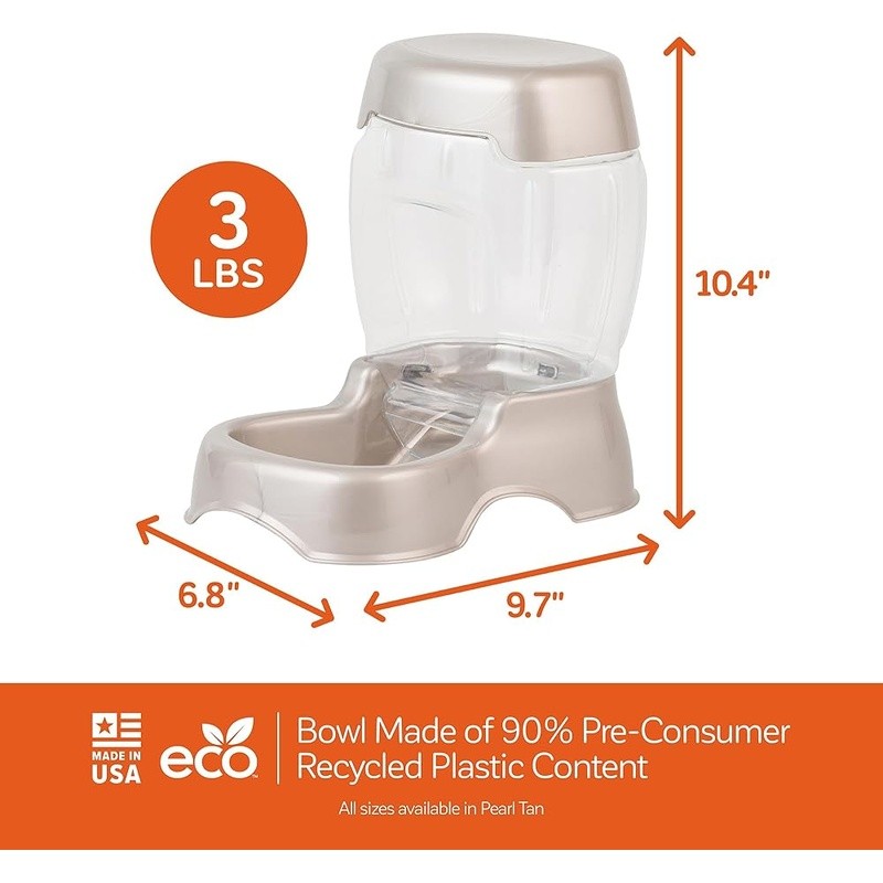 Multi-Pet Food Dispenser Dry Food Water Feeder Travel Friendly Dog Cat Supplies