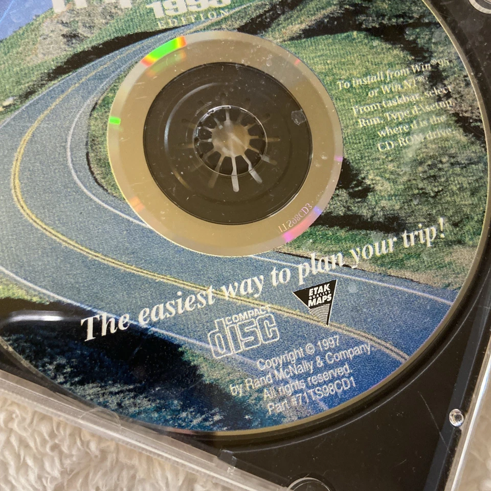 Rand McNally Trip Maker 1998 Edition Users Guide PC Computer Software Vintage - Image 4 of 4