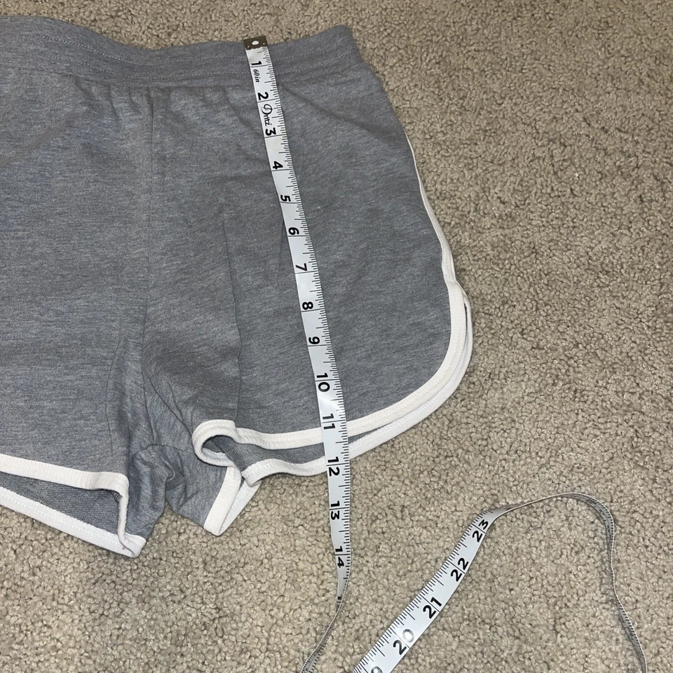 Pantalones Cortos de Salón Informales Grises SIN LÍMITES Cintura Elástica, XS Foto 4 de 4
