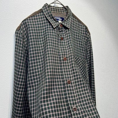 Junya Watanabe MAN Comme des Garcons Patch Check cotton linen