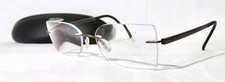Silhouette, Austria 7642 40 6056 Eyeglass ..-17-140 Rimless Brown frame eyewear