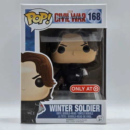 Funko Pop! Marvel Captain America Civil War Winter Soldier #168 Target Exclusive