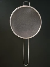 6" Mesh Large Strainer 13.5" Long Stainless Steel Revolution Tools 