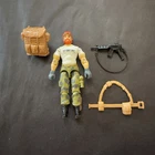 1987 HASBRO GI JOE OUTBACK v1 FIGURE 100% COMPLETE SUPER CLEAN TIGHT NM