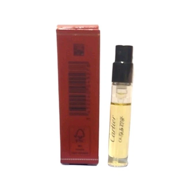 Cartier Oud & Pink Les Heures Voyageuses Eau De Toilette 2 ml 0,06 OZ Spray Foto 2 de 2