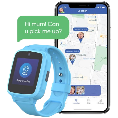 Pixbee Kids 4G Video Smart Watch with GPS Tracking (Blue) - Picture 5 of 7