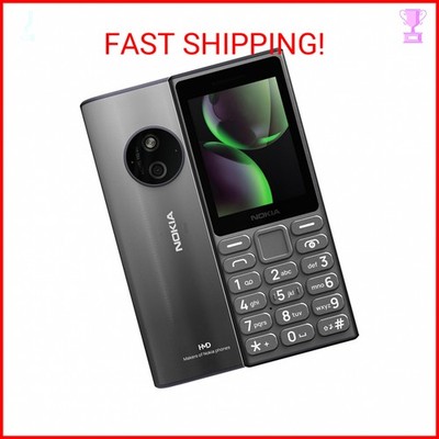 Nokia 110 4G (2024) | Dual SIM | GSM Unlocked Mobile Phone | Volte | Titanium | 