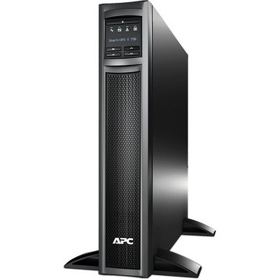 APC Smart-UPS X, Line Interactive, 750VA, Rack/tower convertible 2U, 120V, 8x 5-