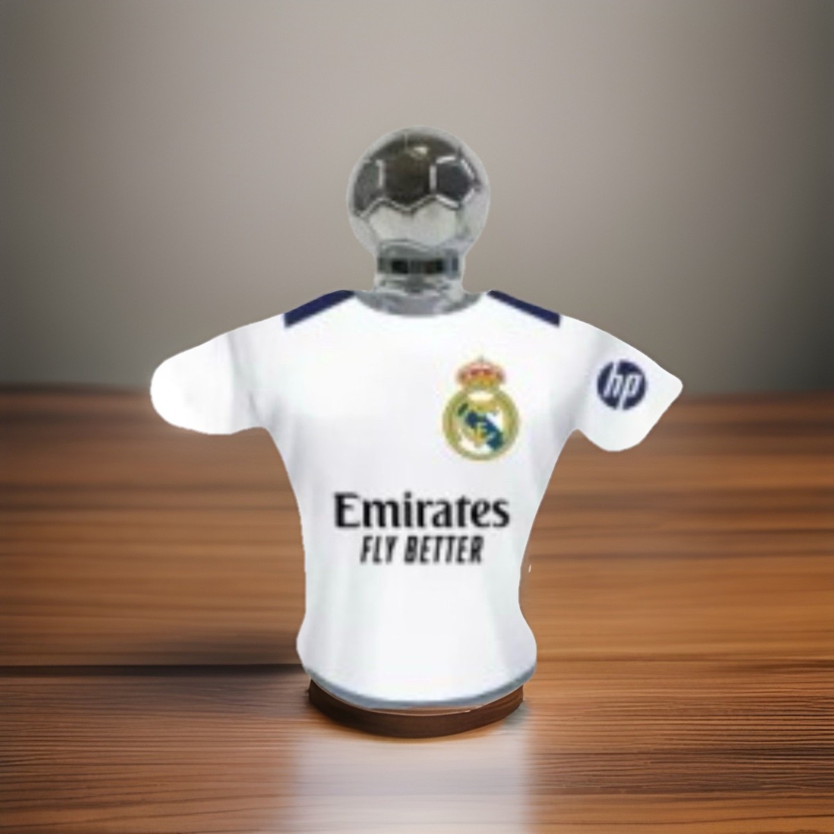 REAL MADRID Collectible Jersey Bottle & Tin 3.4 oz EDT Cologne