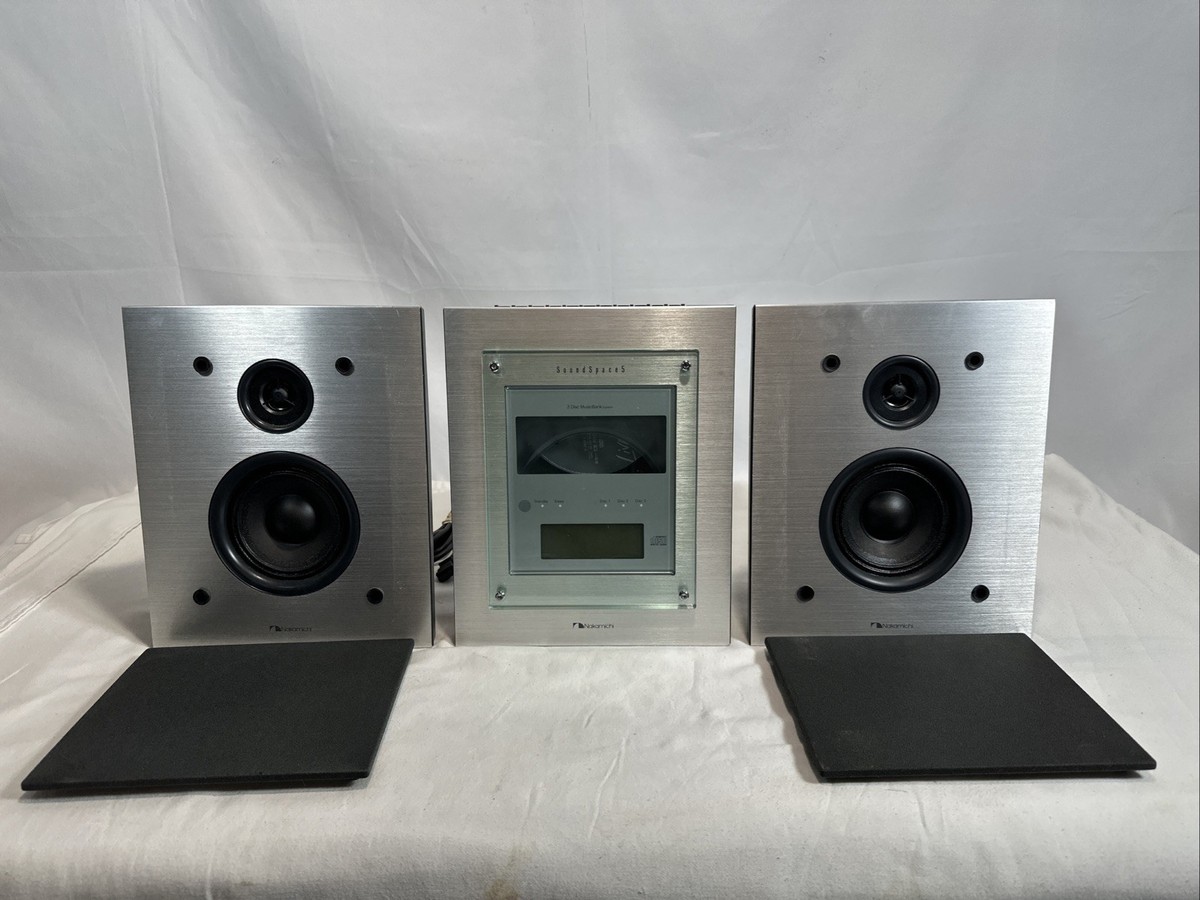 PRISTINE Nakamichi SoundSpace5 3-Disc Music System WITH NO Power