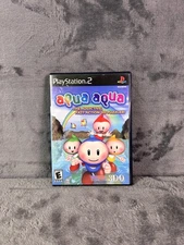 Aqua Aqua PlayStation 2 PS2 Tested Puzzle Game No Manual