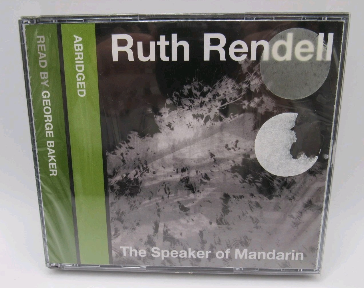 AUDIO BOOK Ruth Rendell THE SPEAKER OF MANDARIN read by George Baker on 3 x CDs