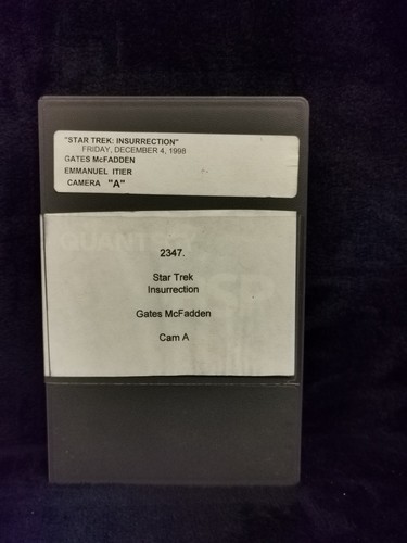 Star Trek Insurrection 1998 Betacam SP Interview Gates McFadden Cam A Promo Tape