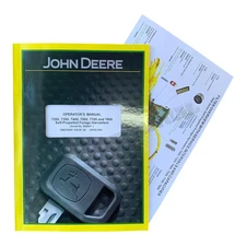 JOHN DEERE 7200 7300 7400 7500 7700 7800 HARVESTER OPERATORS MANUAL + !BONUS!