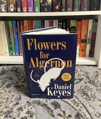 Flowers for Algernon   Daniel Keyes (Hardcover) Mariner First Edition! VG+!