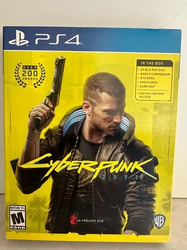Cyberpunk 2077 (Sony PlayStation 4, 2020) - Complete with All Inserts