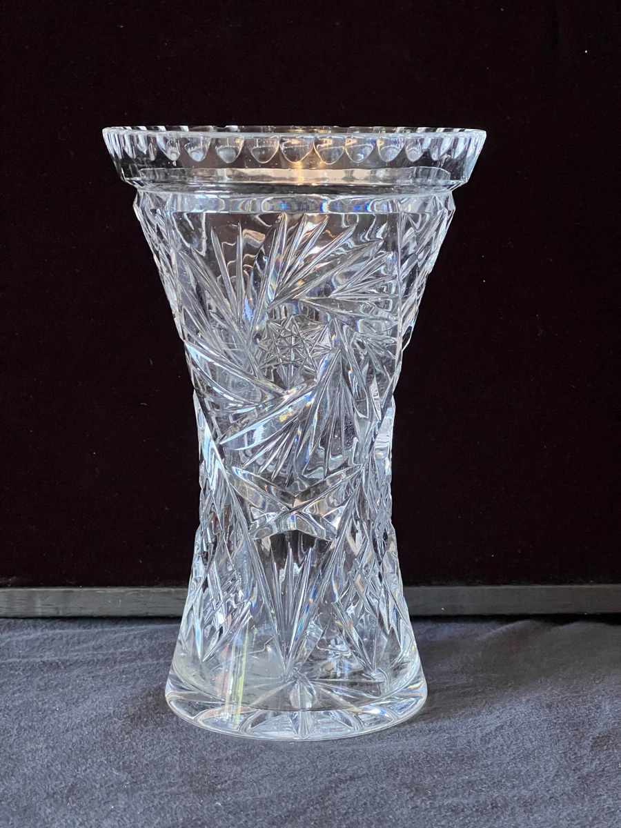 Original Bohemia Crystal Cut Glass Vases for sale | eBay UK