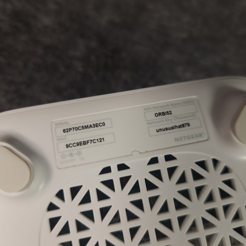 Netgear Orbi RBS10 WiFi Add-On Satellite Wireless Mesh W/Power Adapter Bundle - Picture 5 of 8