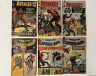 Marvel & DC Silver Age Comic Lot: Spider-Man, Avengers, Batman, Hulk