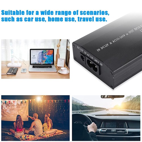 Universal Auto Notebook Ladegerät AC Netzgerät Adapter mit 8 Anschlussstecker DE - Afbeelding 3 van 12