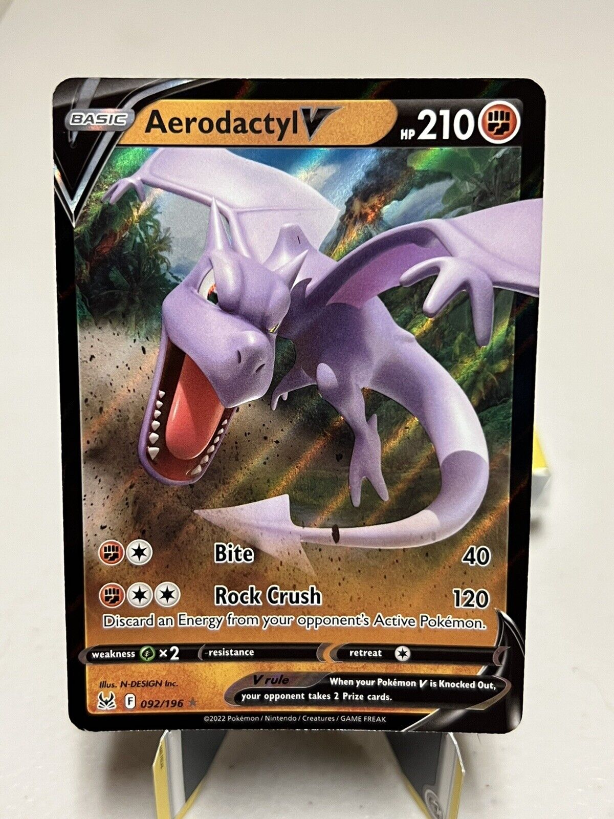 Aerodactyl V 092 – PokePlugZa