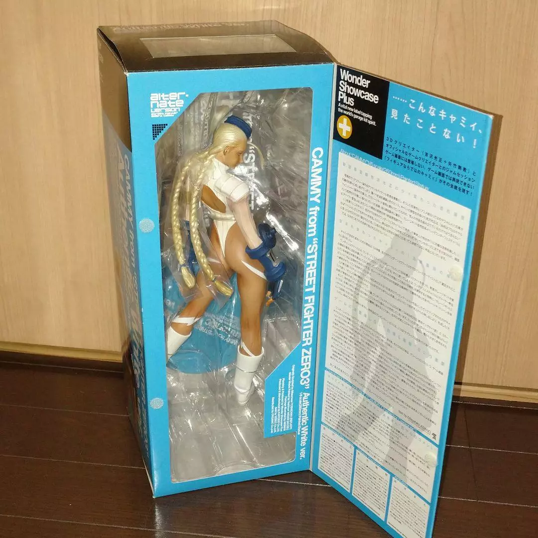 Street Fighter ZERO 3 Cammy Figure Authentic White Ver. Kaiyodo