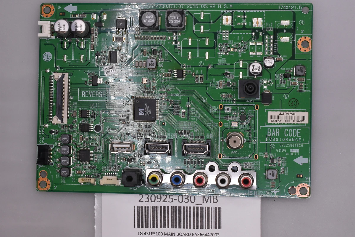 Mainboard tv led lg discount
