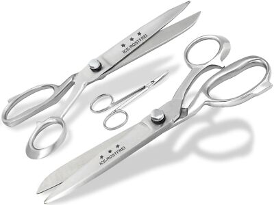 Profi Set Schneiderschere 6'' und 12'' Textilschere + feine Stickschere Solingen