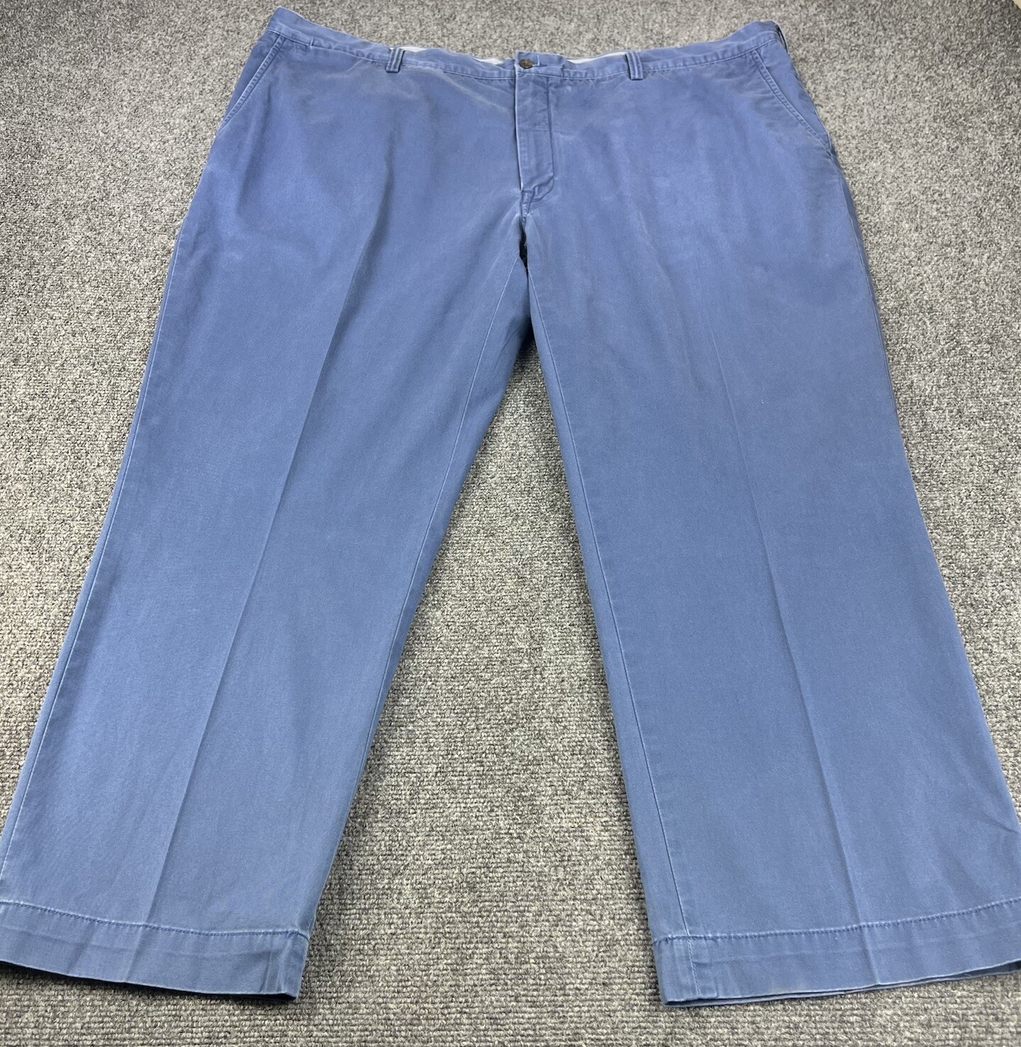 Polo Ralph Lauren Pants Men's 48x30 Blue Chino Stretch Classic Fit