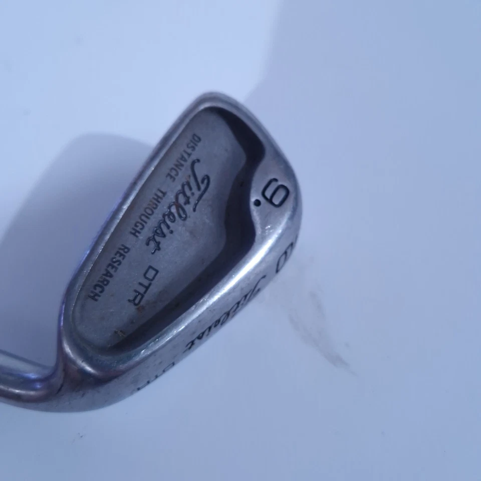 Titleist 9 Iron DTR Golf Club Grip Rite Standard Flex Stainless Steel Head - Image 4 of 4