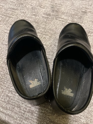 DANSKO Professional XP Clogs Black Leather 40 EU 9 US - Picture 2 of 10