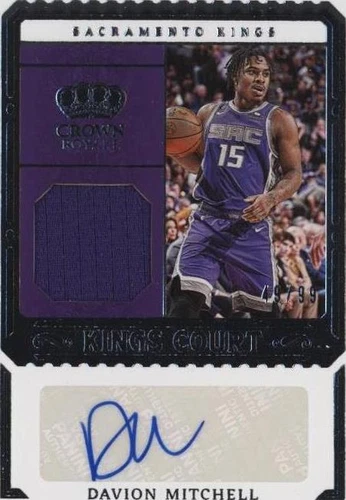 2023-24 Panini Crown Royale - Davion Mitchell #KCJ-DAV